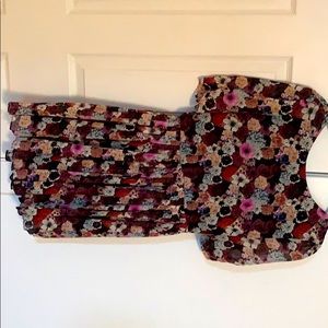 Pins and Needles open back pleated dress